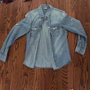 Jcrew jean button down